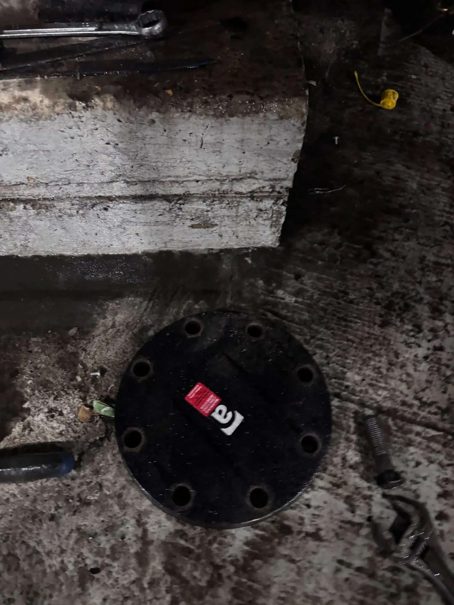 Artex scraping from a concrete ceiling during Lambeth refurbishment