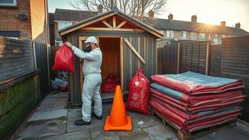 Garage & Shed Roof Removal in Lambeth — HSE-licensed specialists